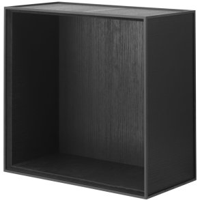 Audo Copenhagen Frame 42 Modul Reol 42x42 cm, Sortbejdset Ask