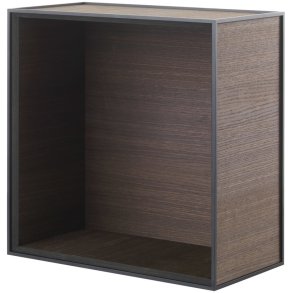 Audo Copenhagen Frame 42 Modul Reol 42x42 cm, Røget Eg