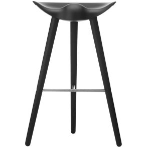 Audo Copenhagen ML 42 Barstol H81 cm, Sort/Stål