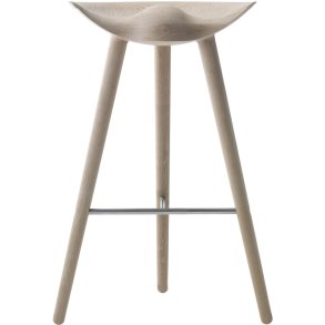 Audo Copenhagen ML 42 Barstol H81 cm, Eg/Stål