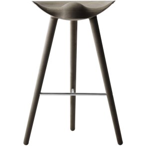 Audo Copenhagen ML 42 Counter Stool H73 cm, Olieret Eg/Stål