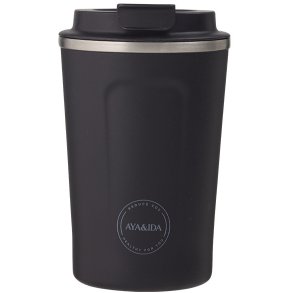 AYA&IDA CUP2GO Termokop 380 ml, Mat Sort
