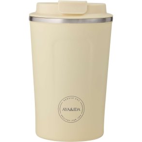 AYA&IDA CUP2GO Termokop 380 ml, Butter Yellow
