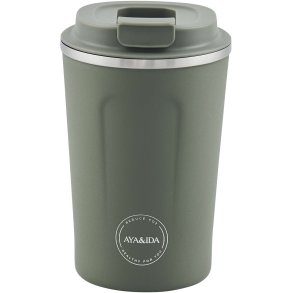 AYA&IDA CUP2GO Termokop 380 ml, Tropical Green