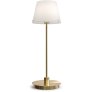 il Grande Bordlampe H37 cm, Messing/Opal Glas