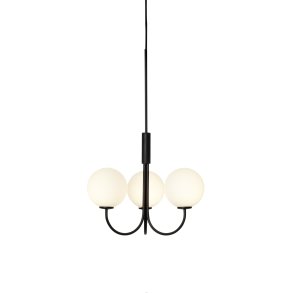Herstal Ballon Lysekrone Ø45 cm, Sort