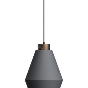 Herstal Edge Pendel Ø25 cm, Grafit/Bronze