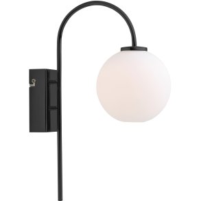 Herstal Ballon Væglampe H38 cm, Sort