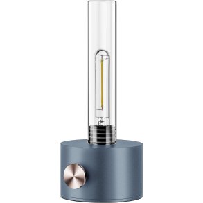 Herstal Harbor Bordlampe H23 cm, Mat Blå