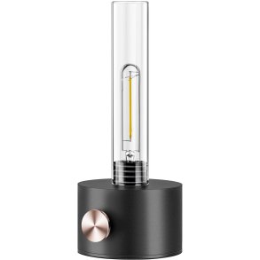 Herstal Harbor Bordlampe H23 cm, Mat Sort