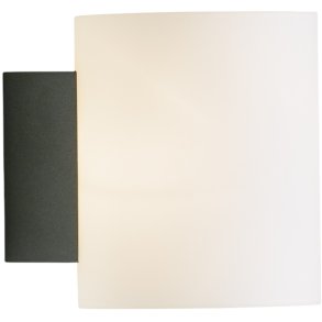 Herstal Evoke Væglampe 12 cm, Antracit/Opal