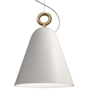 Herstal Bella Pendel Ø20 cm, Antik Hvid