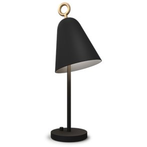 Herstal Bella Bordlampe H58,1 cm, Mat Sort