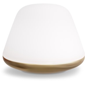 Herstal Bloom Bordlampe H30,3 cm, Messing/Opal Glas