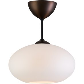 Belid Bullo Loftlampe Ø27 cm, Brun/Opal