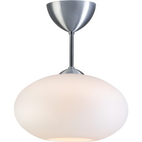 Belid Bullo Loftlampe Ø27 cm, Aluminium/Opal