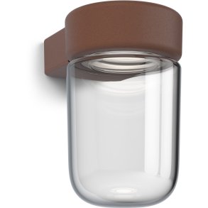 Belid Moon Væglampe Udendørs 21,9 cm, Ruststruktur