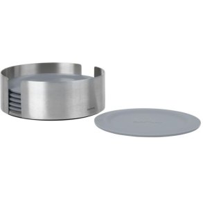 blomus LARETO Glasbrikker 6 stk. Ø11,2 cm, Sharkskin