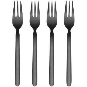 blomus STELLA Kagegafler 4 stk. 15 cm, Sort