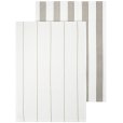 Stribet 2 stk. 50x70 cm