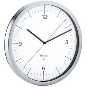 blomus CRONO Radiostyret Ur Ø25 cm, Hvid