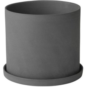blomus NONA Urtepotte H12,5 cm, Pewter