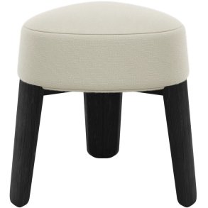 blomus KUON Taburet H45 cm, Beige/Sort