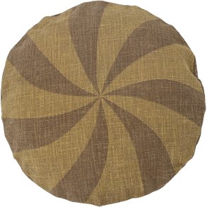Bloomingville Alloa Pude Ø45 cm, Gul