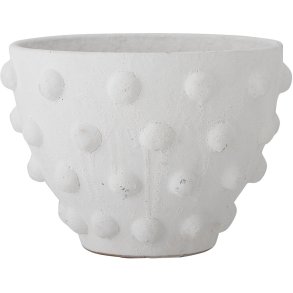 Bloomingville Rokiya Urtepotte H20 cm, Hvid
