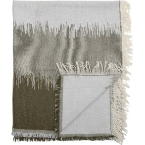 Bloomingville Lucienne Plaid 125x150 cm, Grøn