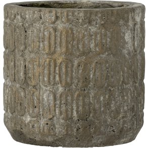 Bloomingville Benas Deko Urtepotte H16 cm, Grå
