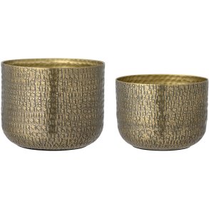 Creative Collection Constance Urtepotteskjuler 2 stk, Messing