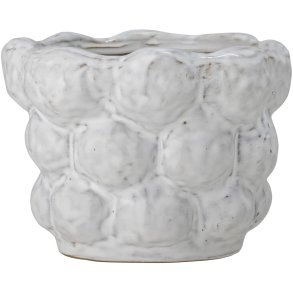 Bloomingville Dieter Urtepotteskjuler H12 cm, Hvid
