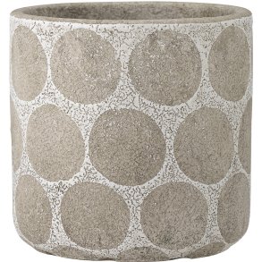 Bloomingville Felan Deko Urtepotte H12 cm, Hvid