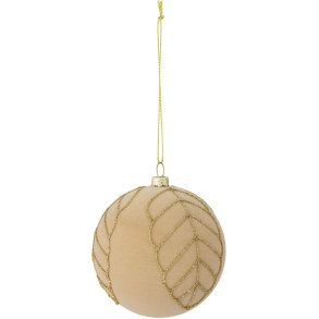 Bloomingville Cira Ornament 8 cm, Guld