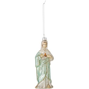 Bloomingville Madonna Ornament 15 cm, Grøn