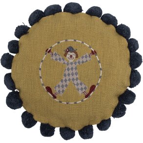 Bloomingville Mini Seamus Pude Ø40 cm, Gul