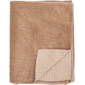 Bloomingville Gamma Plaid 130x150 cm, Rosa