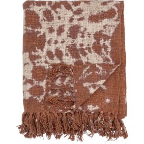 Creative Collection Giuseppa Plaid 125x150 cm, Brun