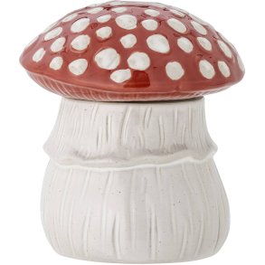 Bloomingville Mini Krukke m. Låg H15,5 cm, Rød