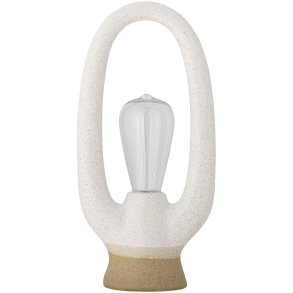 Bloomingville Latifa Trådløs Bordlampe H32 cm, Hvid