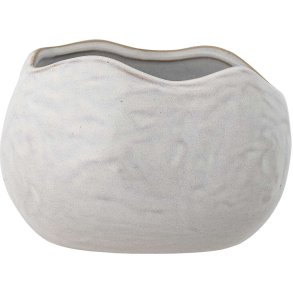 Bloomingville Pennie Urtepotteskjuler H11 cm, Hvid