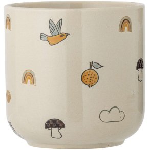 Bloomingville Mini Agnes Urtepotteskjuler H16 cm, Hvid