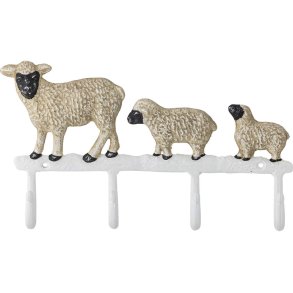 Bloomingville Mini Dolly Knagerække 29 cm, Hvid