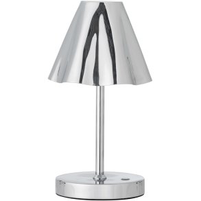 Bloomingville Lianna Trådløs Bordlampe H28 cm, Krom