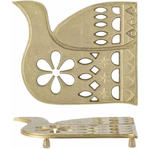 Bloomingville Lonela Bordskåner 20 cm, Guld