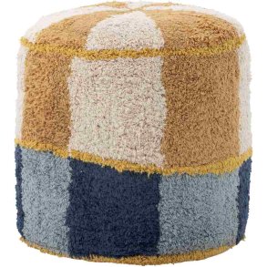 Bloomingville Mini Kio Puf Ø35 cm, Blå