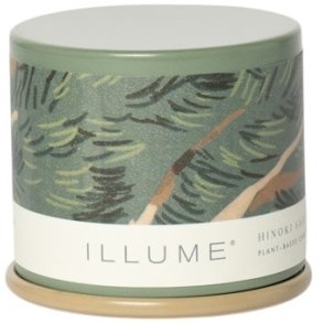 ILLUME x Bloomingville Duftlys Ø6,5/H5,7 cm, Hinoki Sage