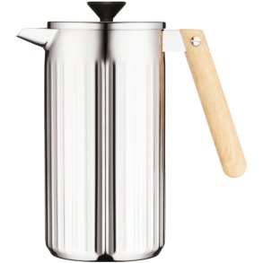 Bodum DOURO Dobbeltvægget Stempelkande 8 Kopper 1 L, Forkromet