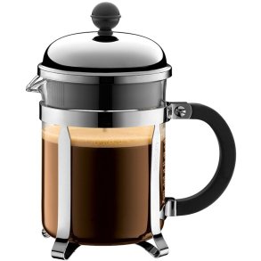 Bodum CHAMBORD Stempelkande 4 Kopper 0,5 L Borosilikatglas , Forkromet